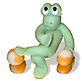 marzipan frog